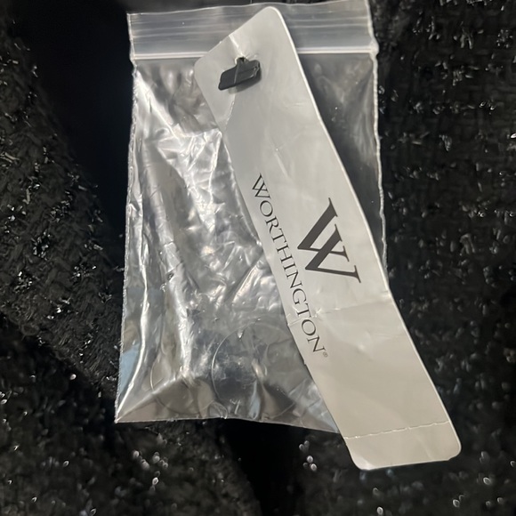 Worthington NWT Black Woman Jacket - Picture 7 of 11